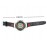 iTaiTek 618 Orologio digitale - quadrante rotondo - cinturino in silicone (nero)